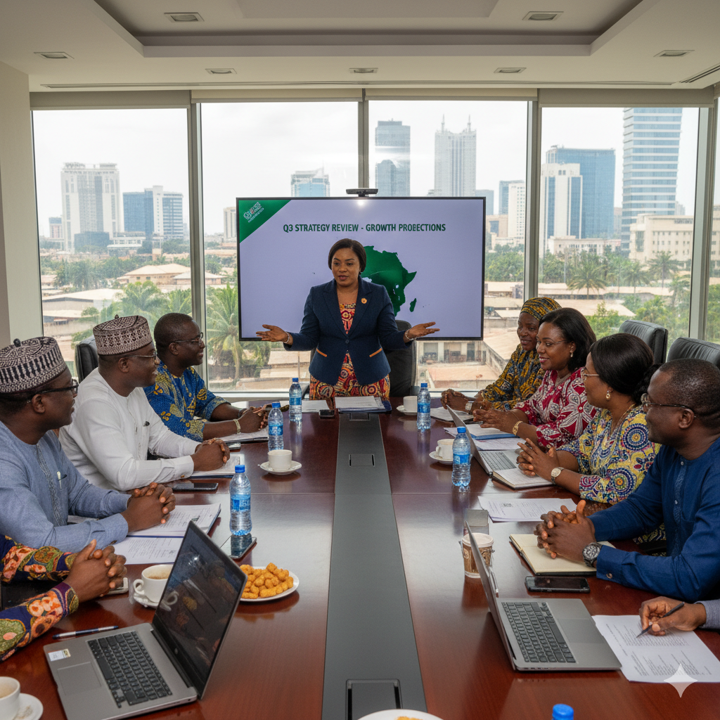 APMDC Board of Directors strategic meeting - Leadership team planning maritime logistics operations